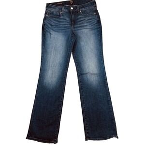 NYDJ Jeans Women's‎ Marilyn Straight Lift Tuck Technology Mid Rise Blue Size 8